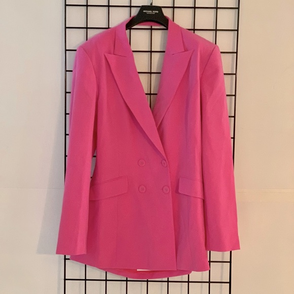 Monot Backless Mini Blazer Jacket Dress - Picture 12 of 15